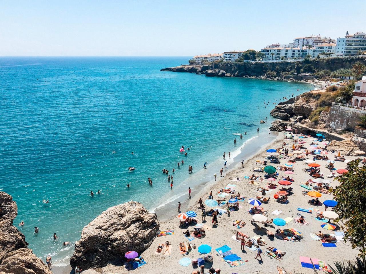 Casa Con Terraza Privada Villa Nerja Kültér fotó